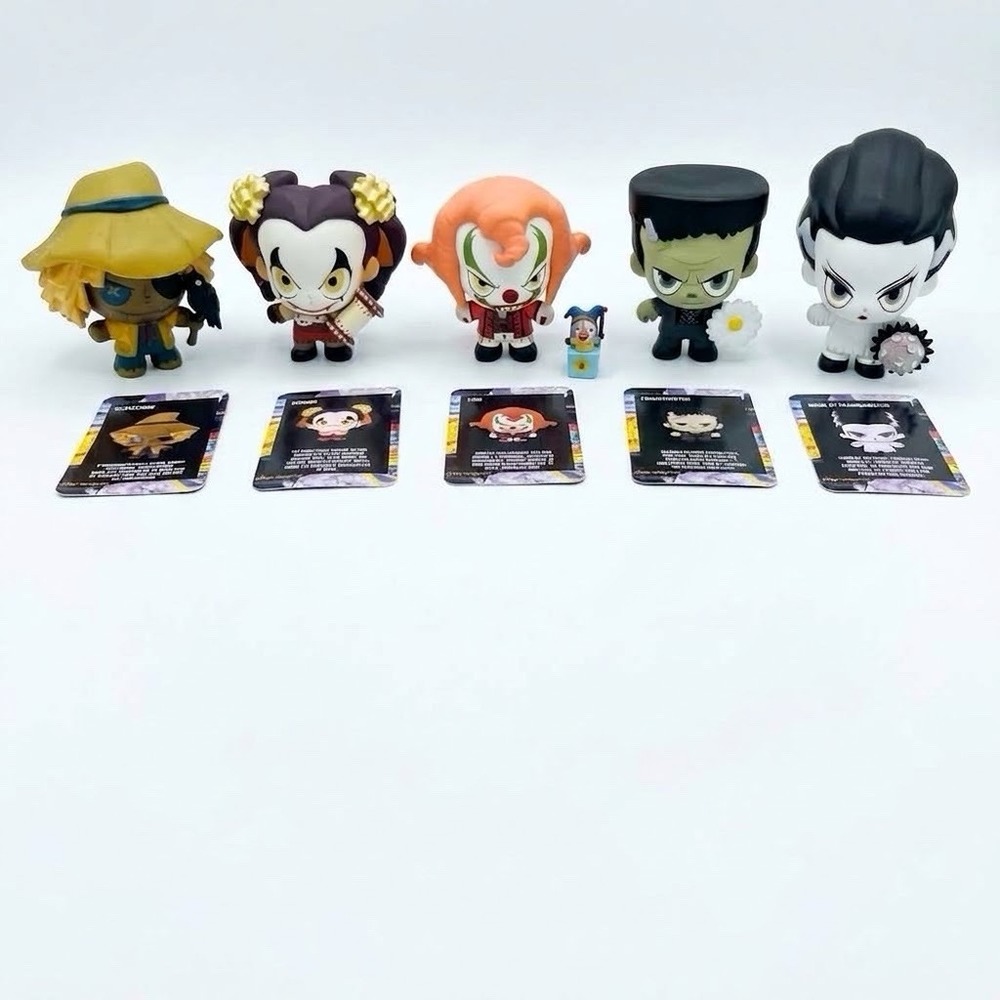 Universal Studios Horror Unleashed Monsters Minis Blind Box Figures Lot of 5